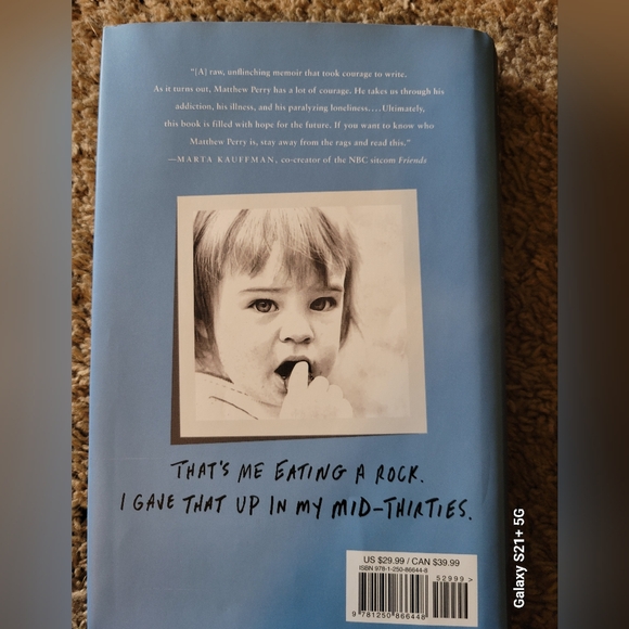 A MEMOIR...MATTHEW PERRY, FRIENDS, LOVERS and the BIG TERRIBLE THING - Picture 2 of 6